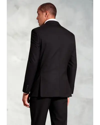 Suit Jackets Brook Taverner Tailored Fit Dijon Black Suit Jacket £89.00