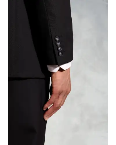 Suit Jackets Brook Taverner Tailored Fit Dijon Black Suit Jacket £89.00