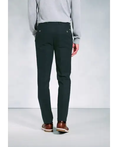 Moleskin Trousers Brook Taverner Regular Fit Kerswell Navy Cotton Moleskin Trousers-BT-8872B £62.00