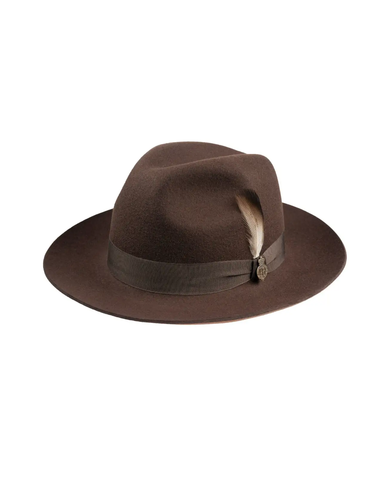 Fedora Hats Christys Hats Grosvenor Wool Felt-CH-CWF100024-BROWN-60 £67.00