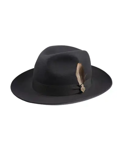 Fedora Hats Christys Hats Grosvenor Wool Felt-CH-CWF100024-BROWN-60 £67.00