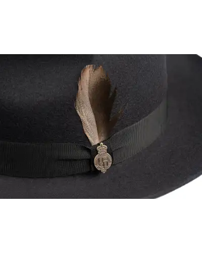 Fedora Hats Christys Hats Grosvenor Wool Felt-CH-CWF100024-BROWN-60 £67.00