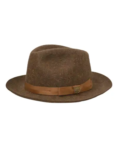 Trilbies & Pork Pies Christys Hats Fur Felt Trilby In Brown Mix £113.00
