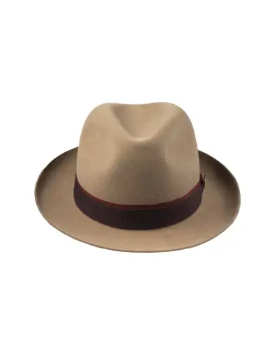 Trilbies & Pork Pies Christys Hats Sandown Trilby Fur Felt Camel £189.00