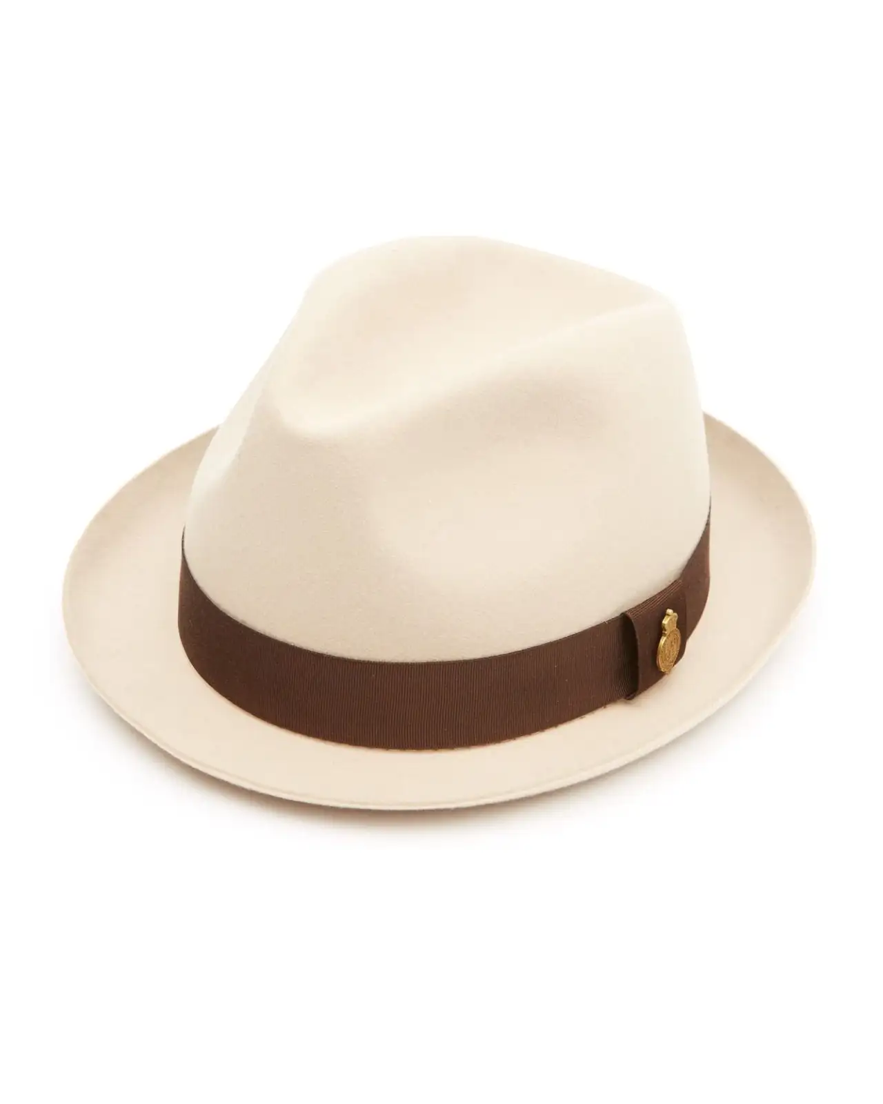 Trilbies & Pork Pies Christys Hats Pembroke Superfine Beaver Fur Felt Trilby Hat-CH-CSO100257-PUTTY-59 £441.00