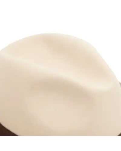 Trilbies & Pork Pies Christys Hats Pembroke Superfine Beaver Fur Felt Trilby Hat-CH-CSO100257-PUTTY-59 £441.00