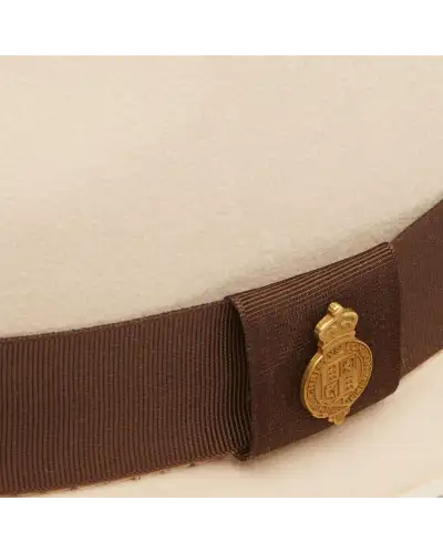 Trilbies & Pork Pies Christys Hats Pembroke Superfine Beaver Fur Felt Trilby Hat-CH-CSO100257-PUTTY-59 £441.00