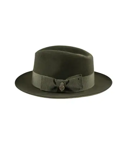Trilbies & Pork Pies Christys Hats Bond Fur Felt Trilby Hat-CH-CSO100149BLAC-55 £63.00