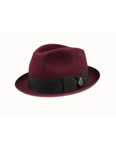 Trilbies & Pork Pies Christys Hats Kent Fur Felt Trilby Hat-CH-CSO100070BLAC-55 £120.00