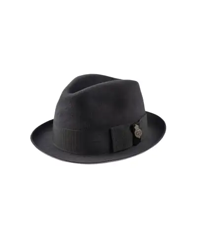 Trilbies & Pork Pies Christys Hats Kent Fur Felt Trilby Hat-CH-CSO100070BLAC-55 £120.00