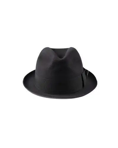 Trilbies & Pork Pies Christys Hats Kent Fur Felt Trilby Hat-CH-CSO100070BLAC-55 £120.00