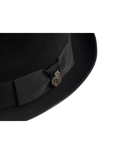 Trilbies & Pork Pies Christys Hats Kent Fur Felt Trilby Hat-CH-CSO100070BLAC-55 £120.00