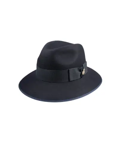 Trilbies & Pork Pies Christys Hats County Down Brim Fur Felt Trilby Hat-CH-CSO100020BLAC-58 £180.00