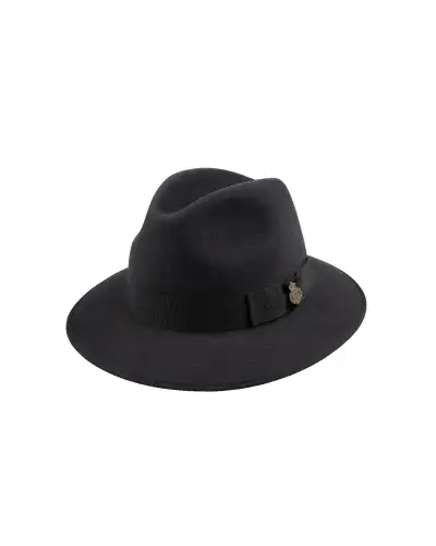 Trilbies & Pork Pies Christys Hats County Down Brim Fur Felt Trilby Hat-CH-CSO100020BLAC-58 £180.00