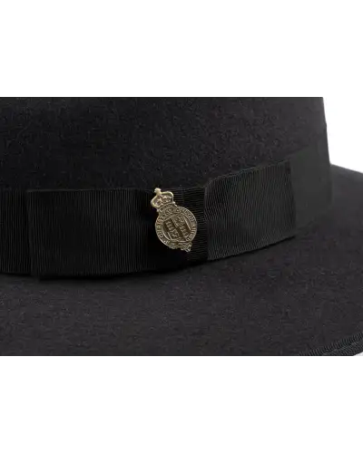 Trilbies & Pork Pies Christys Hats County Down Brim Fur Felt Trilby Hat-CH-CSO100020BLAC-58 £180.00