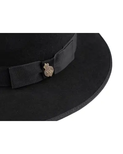 Trilbies & Pork Pies Christys Hats County Down Brim Fur Felt Trilby Hat-CH-CSO100020BLAC-58 £180.00