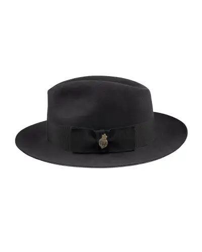 Fedora Hats Christys Hats Classic Fedora-CH-CSO100019-BLACK-55 £120.00