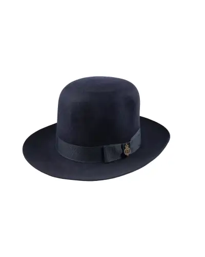 Fedora Hats Christys Hats Adventurer Poet Fur Felt Fedora Hat-CH-CSO100010BLAC-55 £126.00