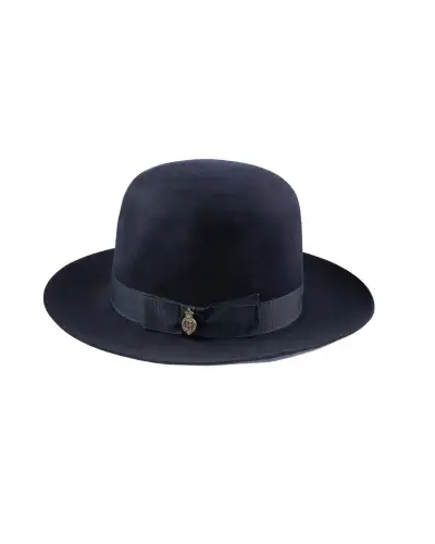 Fedora Hats Christys Hats Adventurer Poet Fur Felt Fedora Hat-CH-CSO100010BLAC-55 £126.00