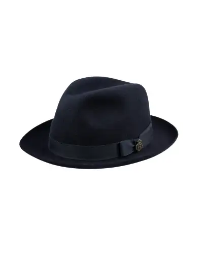 Trilbies & Pork Pies Christys Hats Epsom Fur Felt Racing Trilby Hat-CH-CSO100009BLAC-55 £120.00