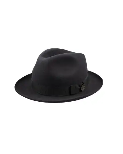 Trilbies & Pork Pies Christys Hats Epsom Fur Felt Racing Trilby Hat-CH-CSO100009BLAC-55 £120.00