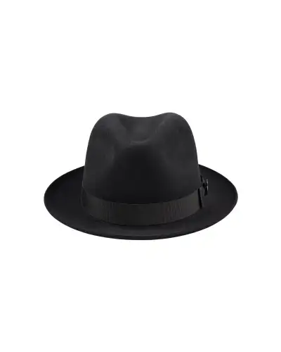 Trilbies & Pork Pies Christys Hats Epsom Fur Felt Racing Trilby Hat-CH-CSO100009BLAC-55 £120.00