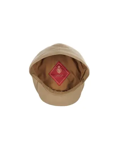 Caps & Flat Caps Christys Hats Balmoral Linen Blend Cap Mushroom £32.00