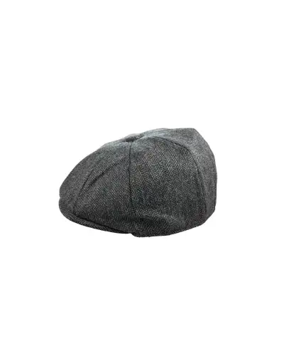 Caps & Flat Caps Christys Hats 8 Piece Baker Boy Tweed Cap In Z537-CH-CSK100030-Z537-S £35.00