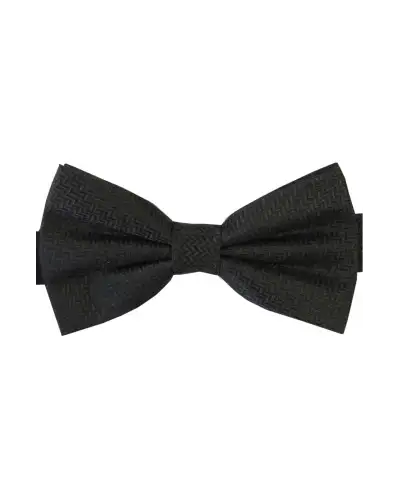 Pre-Tied Bow Ties Soprano Ties Soprano Black Herringbone Pre-Tied Silk Bow Tie £23.00