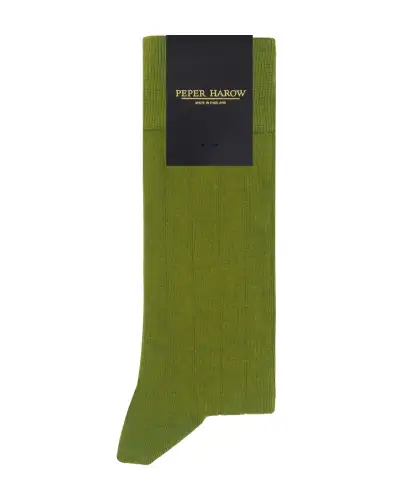 Men PEPER HAROW Indulgent Cashmere Mens Socks - Green £21.00