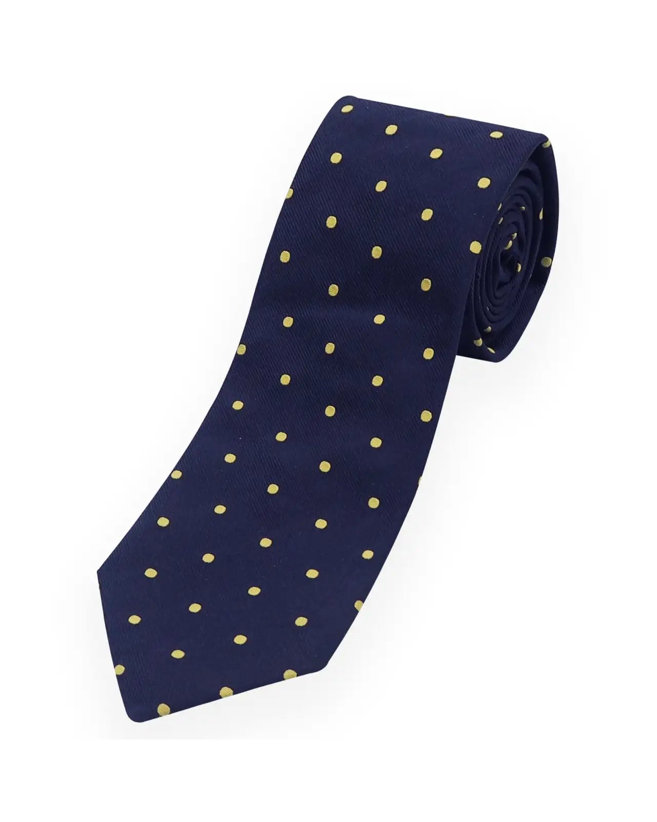 Men PEPER HAROW Pin Polka Mens Ties - Midnight £68.00