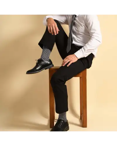 Men PEPER HAROW Crosslet Mens Ties - Grey £68.00