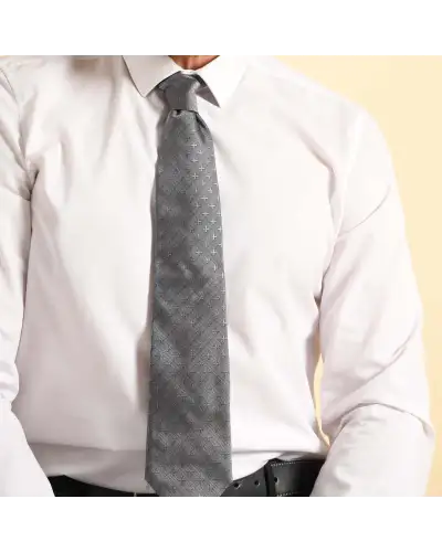 Men PEPER HAROW Crosslet Mens Ties - Grey £68.00