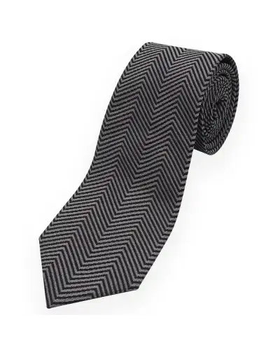 Men PEPER HAROW Lux Taylor Mens Ties - Grey £68.00
