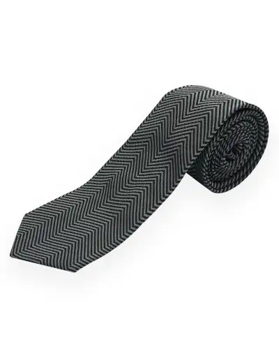 Men PEPER HAROW Lux Taylor Mens Ties - Grey £68.00