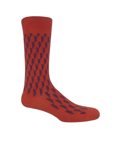 Men PEPER HAROW Scooby Mens Socks - Orange £16.00