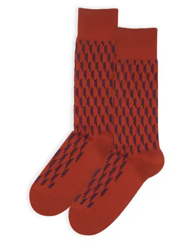 Men PEPER HAROW Scooby Mens Socks - Orange £16.00