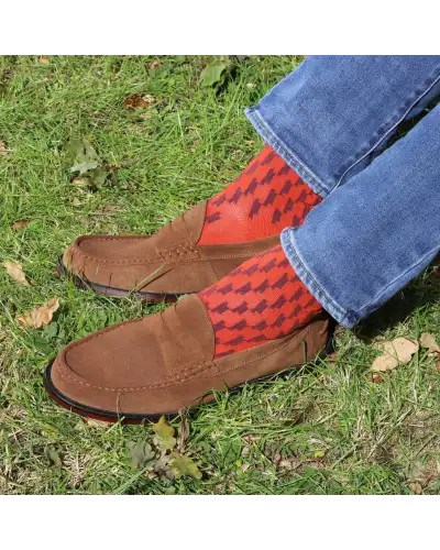Men PEPER HAROW Scooby Mens Socks - Orange £16.00