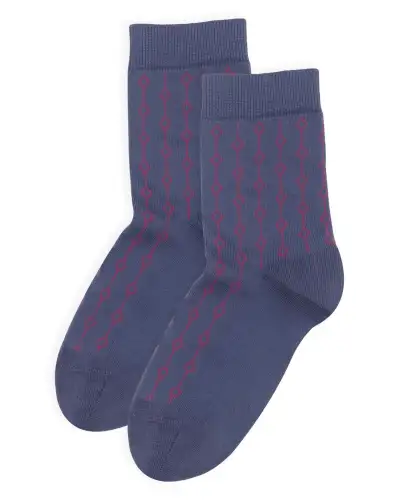 Women PEPER HAROW Beads Womens Socks - Purple £15.00