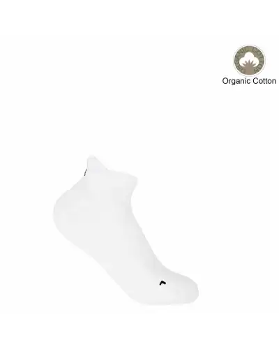 Women PEPER HAROW Organic Womens Trainer Sport Socks - White-PH-7714474459310 £11.00