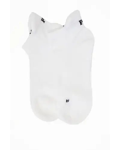 Women PEPER HAROW Organic Womens Trainer Sport Socks - White £11.00