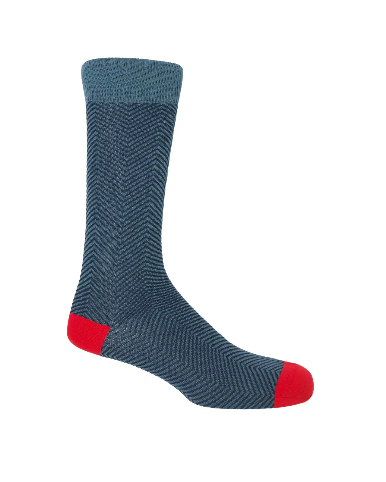 Men PEPER HAROW Lux Taylor Mens Socks - Blue £16.00
