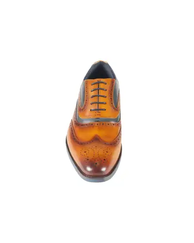 Brogue Azor La Mode Webster Tan Navy £135.00
