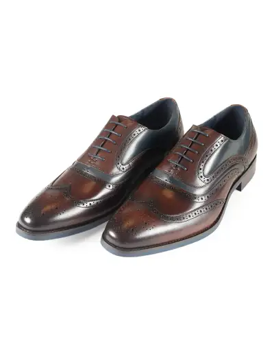 Brogue Azor La Mode Webster Brown Navy £135.00