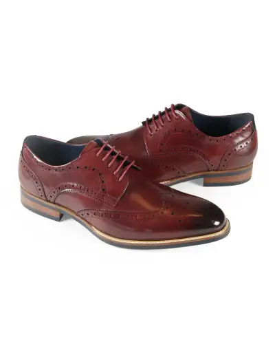 Brogue Azor La Mode Venezia Burgundy £110.00