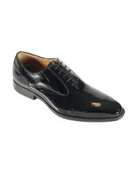 Formal Style Azor La Mode Ricardo Patent Black £130.00