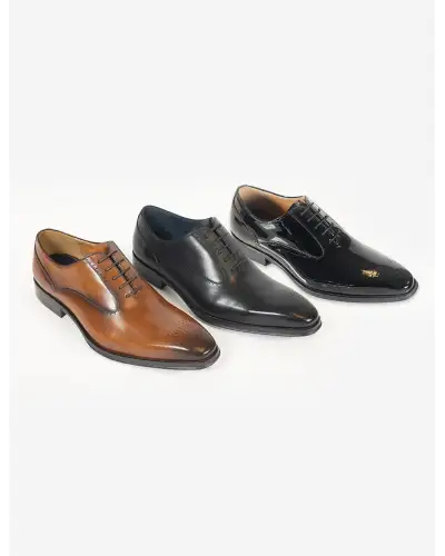 Formal Style Azor La Mode Ricardo Patent Black £130.00