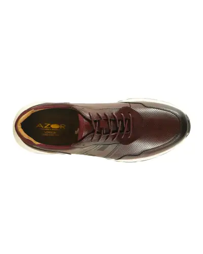 Sneakers Azor La Mode Paolo Burgundy £105.00