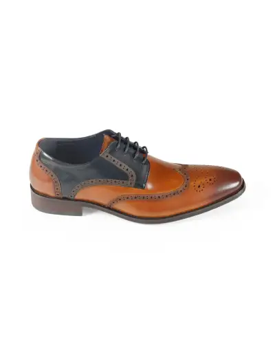 Brogue Azor La Mode Missori Tan Navy £105.00