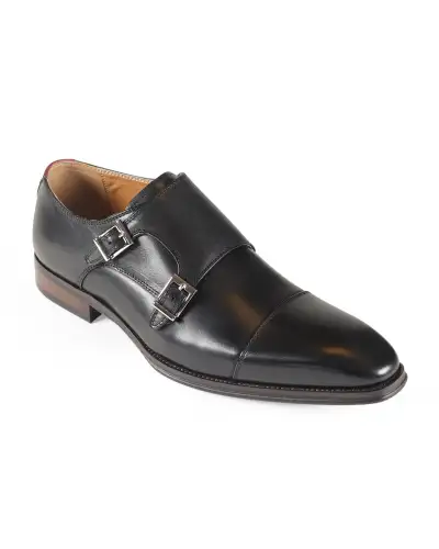 Monk Straps Azor La Mode Lombardy Black £130.00